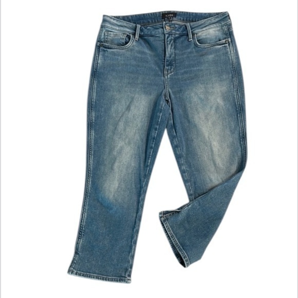 NYDJ crop jeans quinta size 8
